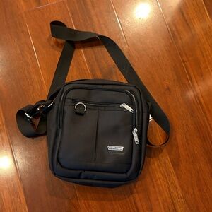 Black Men's Messenger Bag
